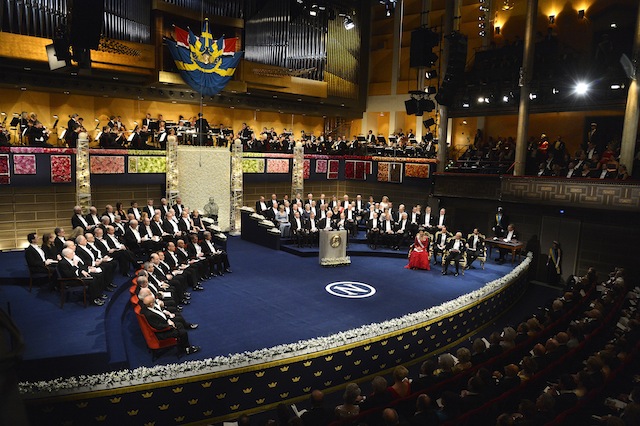 Церемония вручения Нобелевских премий за 2013 год (фото 1)