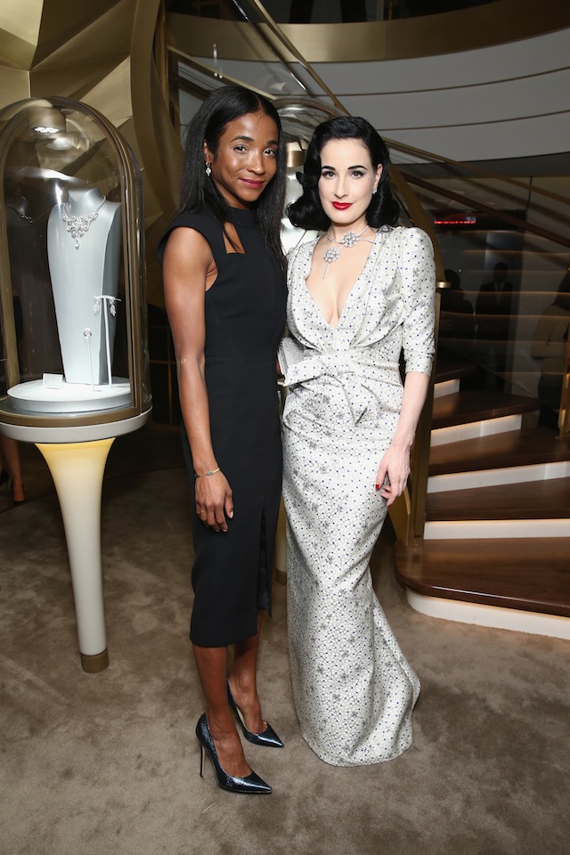 Женевьев Джонс и Дита фон Тиз