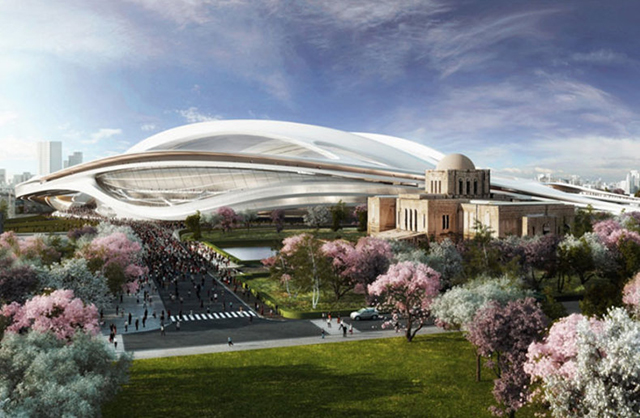 Заха Хадид изменит проект олимпийского стадиона в Токио (фото 1)