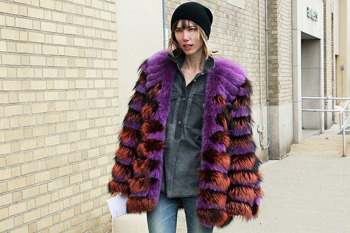 Неделя моды в Нью-Йорке. Streetstyle. Часть 4 (фото 7)