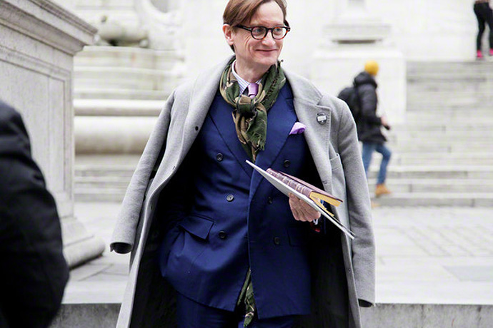 Неделя моды в Нью-Йорке. Streetstyle. Часть 4 (фото 4)