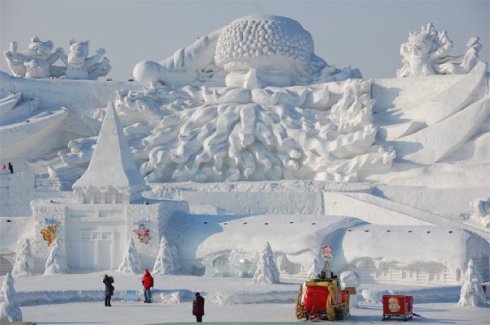 Харбин — мир Снежной королевы (фото 9)
