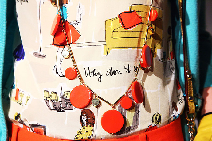 Гаранс Доре нарисовала принты для Kate Spade (фото 2)