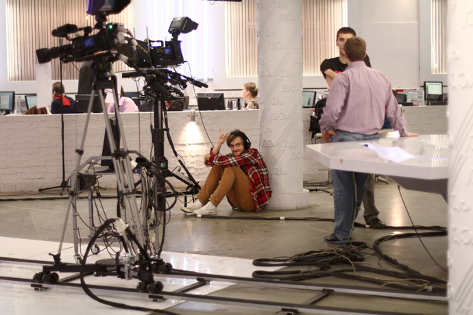 За кулисами: студия канала "Дождь" (фото 2)