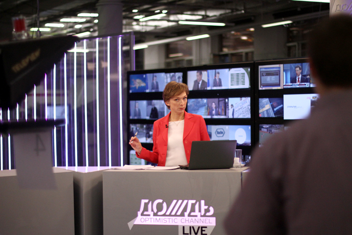 За кулисами: студия канала "Дождь" (фото 14)