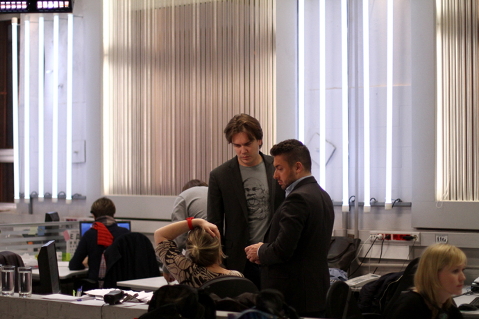 За кулисами: студия канала "Дождь" (фото 18)