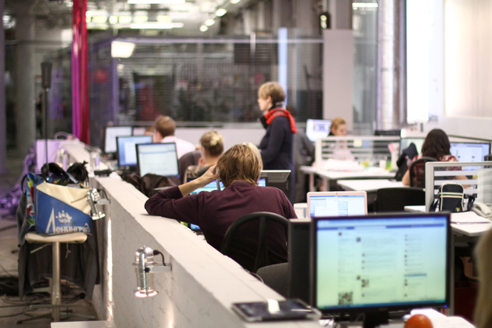 За кулисами: студия канала "Дождь" (фото 11)