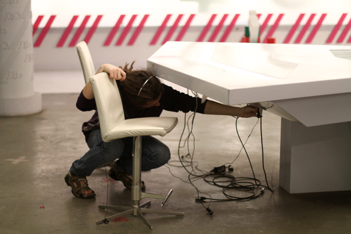 За кулисами: студия канала "Дождь" (фото 7)