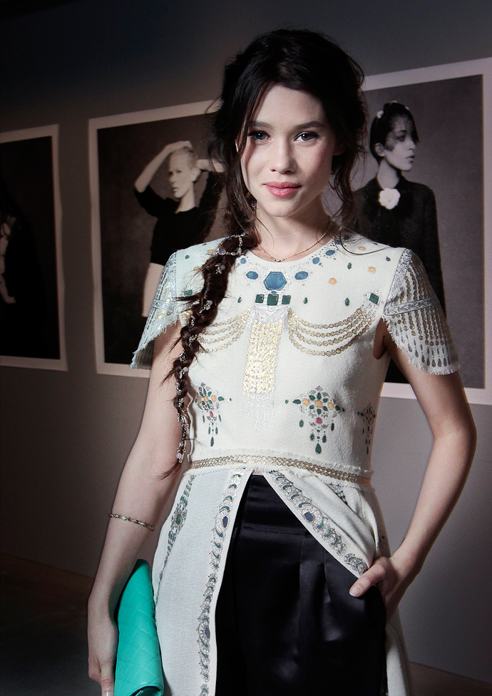 Открытие выставки The Little Black Jacket: Chanel (фото 11)