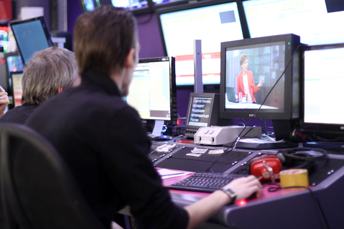 За кулисами: студия канала "Дождь" (фото 15)