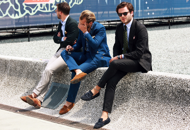 Уличная мода на Pitti Uomo (фото 16)