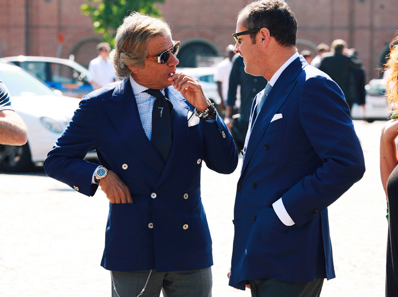 Уличная мода на Pitti Uomo (фото 18)