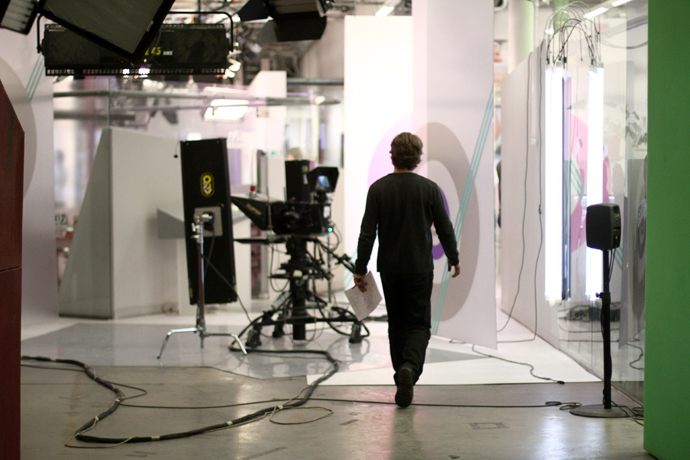 За кулисами: студия канала "Дождь" (фото 20)