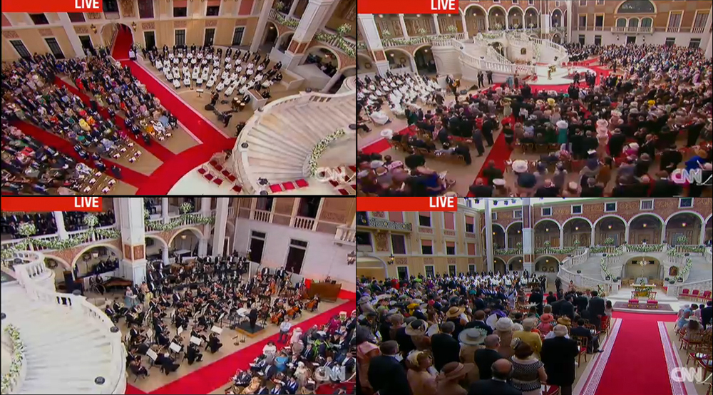 Первые фото со свадьбы в Монако (фото 3)