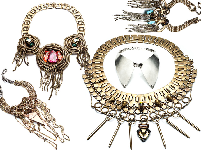 Массивные ожерелья (фото 11)