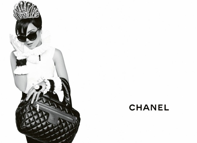 Лили Аллен в рекламной кампании Chanel