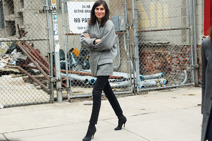 Неделя моды в Нью-Йорке. Streetstyle. Часть 8 (фото 2)