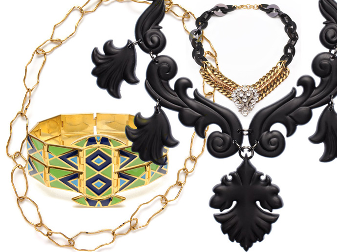 Массивные ожерелья (фото 12)