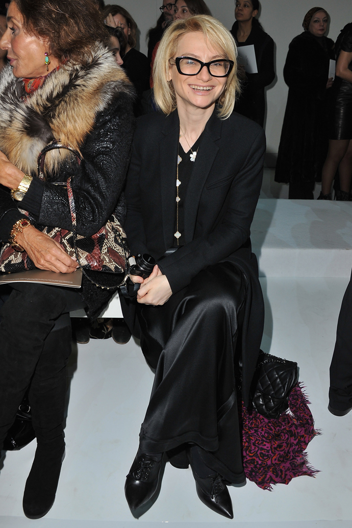 Гости парижских показов. Часть 3 (фото 8)