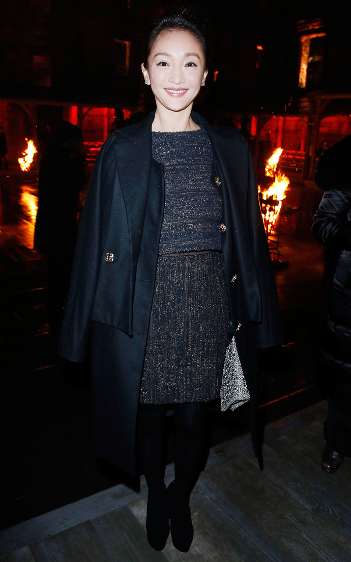 Гости показа Chanel pre-fall 2013 (фото 10)