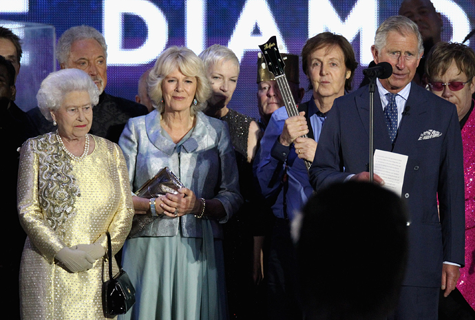 Концерт в честь юбилея Елизаветы II (фото 1)