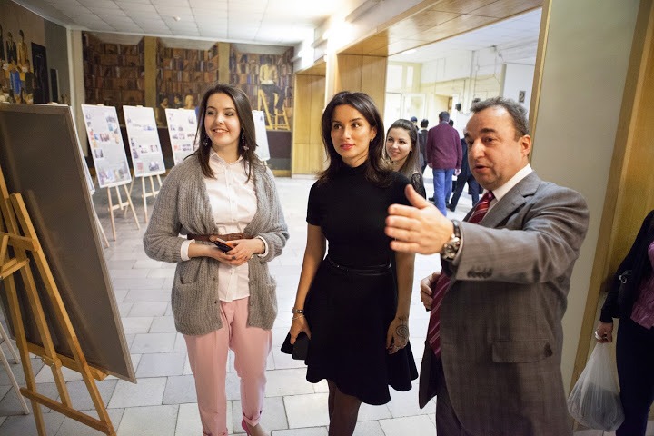 Тина Канделаки в РГУ им. И.М. Губкина (фото 2)