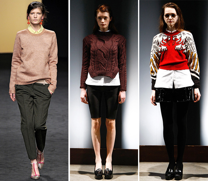 Сорочка + свитер (фото 1)