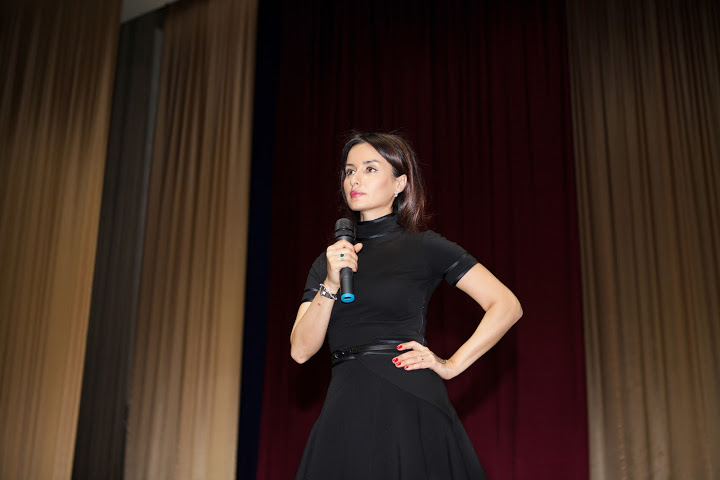 Тина Канделаки в РГУ им. И.М. Губкина (фото 7)