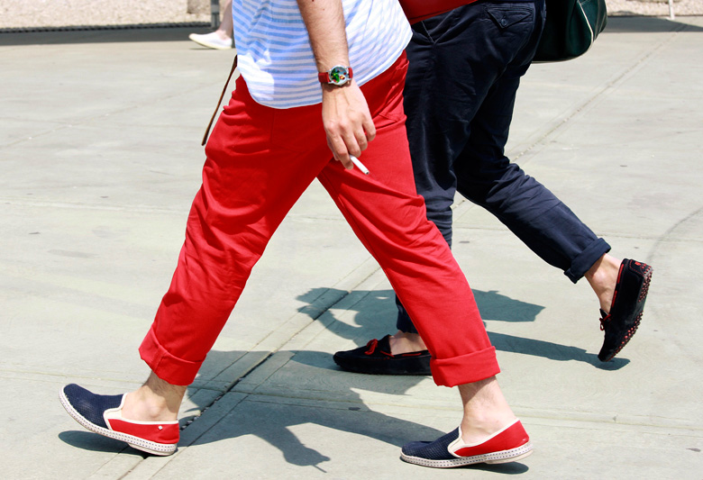 Уличная мода на Pitti Uomo (фото 23)