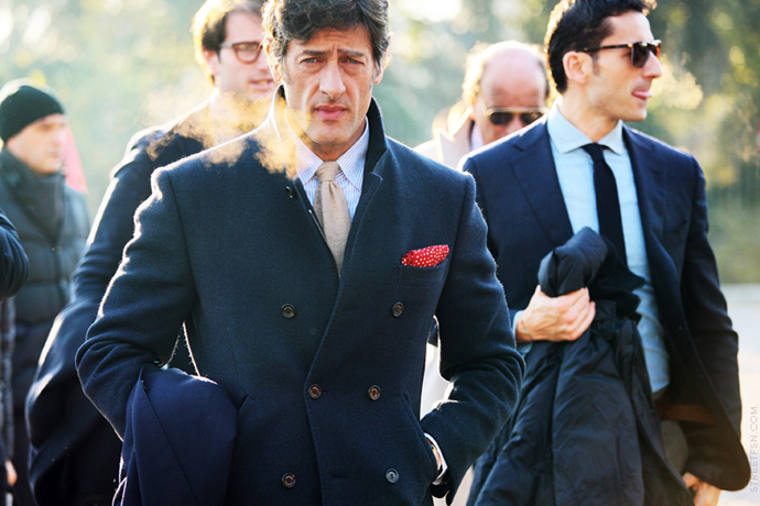 Streetstyle на Pitti Uomo. Часть 1 (фото 1)