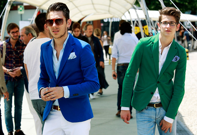 Уличная мода на Pitti Uomo (фото 32)