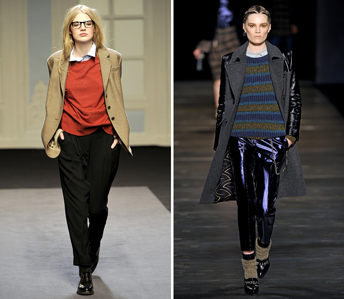 Сорочка + свитер (фото 3)