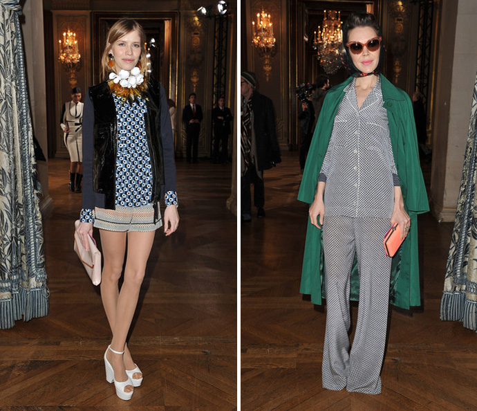 Гости Парижской недели моды. Часть 2 (фото 14)