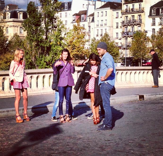 За кулисами парижской съемки Louis Vuitton (фото 4)