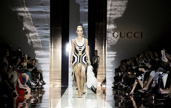 Неделя моды в Милане. Gucci (фото 1)