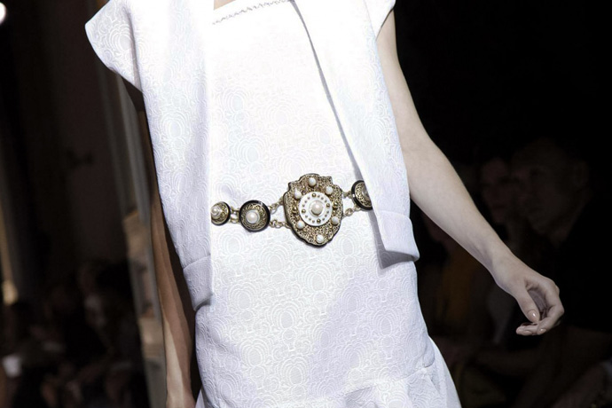 Неделя моды в Париже. Yves Saint Laurent (фото 5)