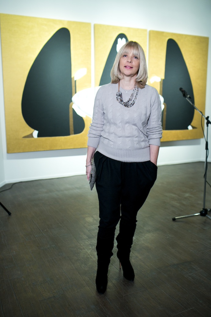 Открытие выставки Айдан Салаховой в Москве (фото 7)