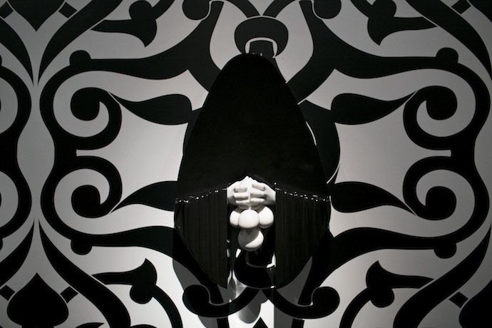 Открытие выставки Айдан Салаховой в Москве (фото 22)