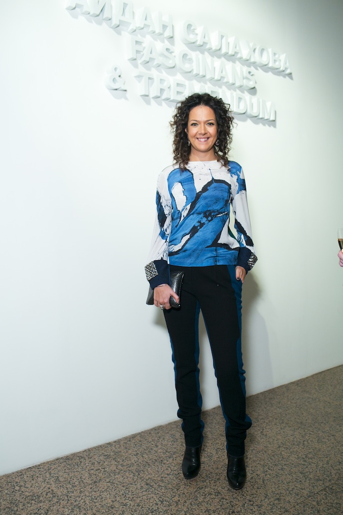 Открытие выставки Айдан Салаховой в Москве (фото 5)