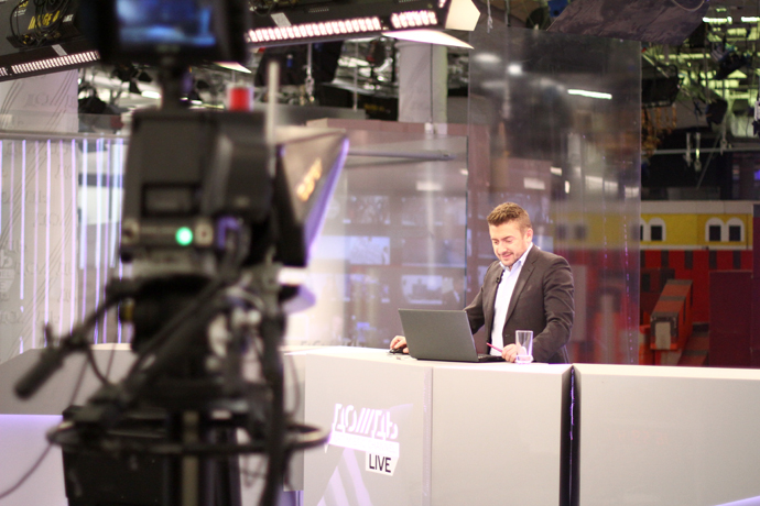 За кулисами: студия канала "Дождь" (фото 4)