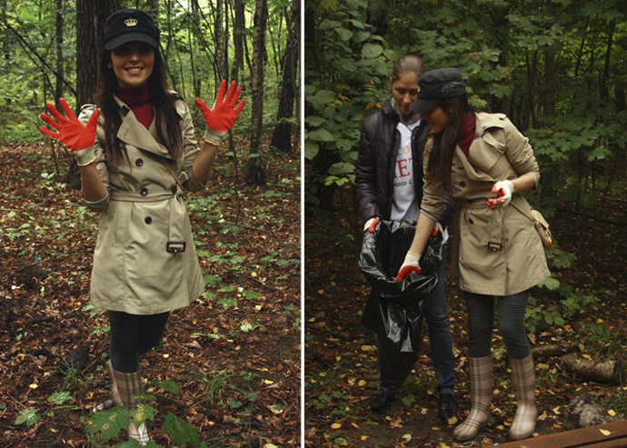 Акция "Мусору нет" в парке "Фили" (фото 1)