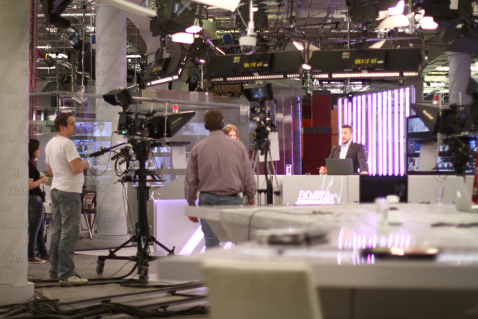 За кулисами: студия канала "Дождь" (фото 1)