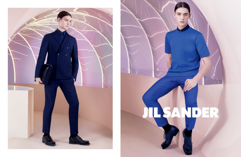 Весенне-летняя кампания Jil Sander