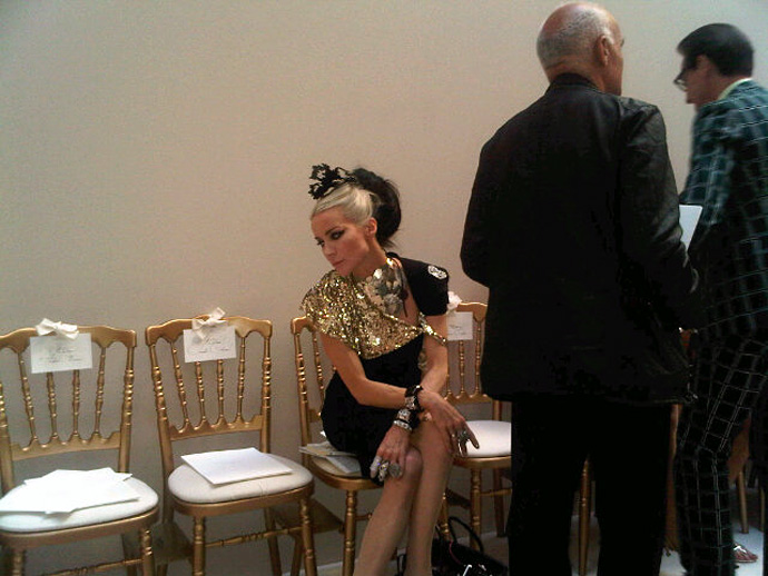 Гости показа Giambattista Valli Couture (фото 3)