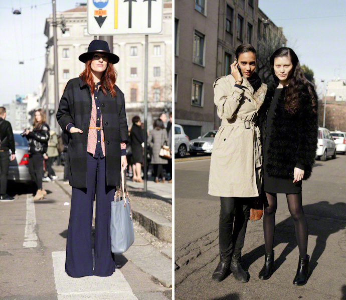 Неделя моды в Милане. Streetstyle. Часть 2 (фото 6)