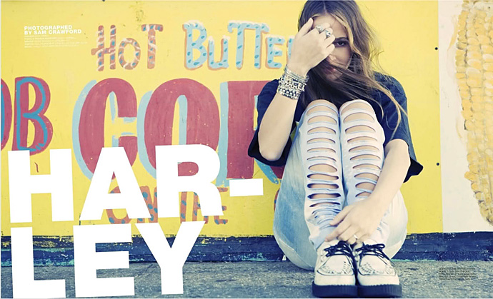 Девушка недели: Харли Вьере-Ньютон (фото 18)