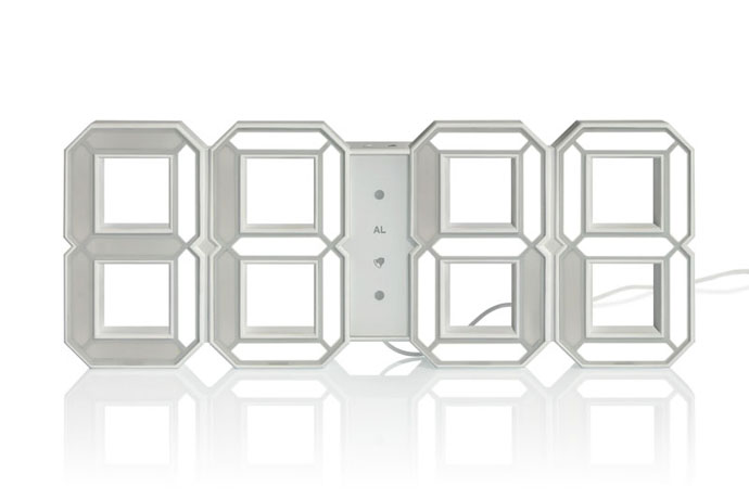 White & White Clock (фото 3)