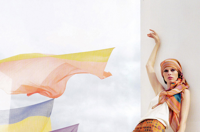 Весенняя коллекция каре Hermes (фото 2)