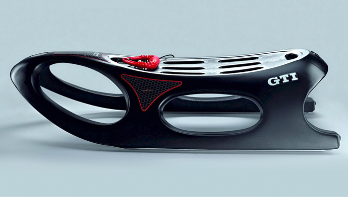 Космические санки от Volkswagen