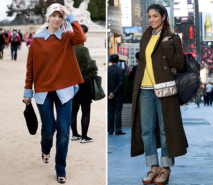 Сорочка + свитер (фото 5)